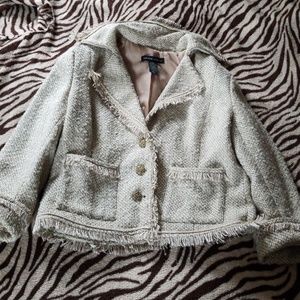 Wool/Tweed Fancy Blazer/Jacket w pockets